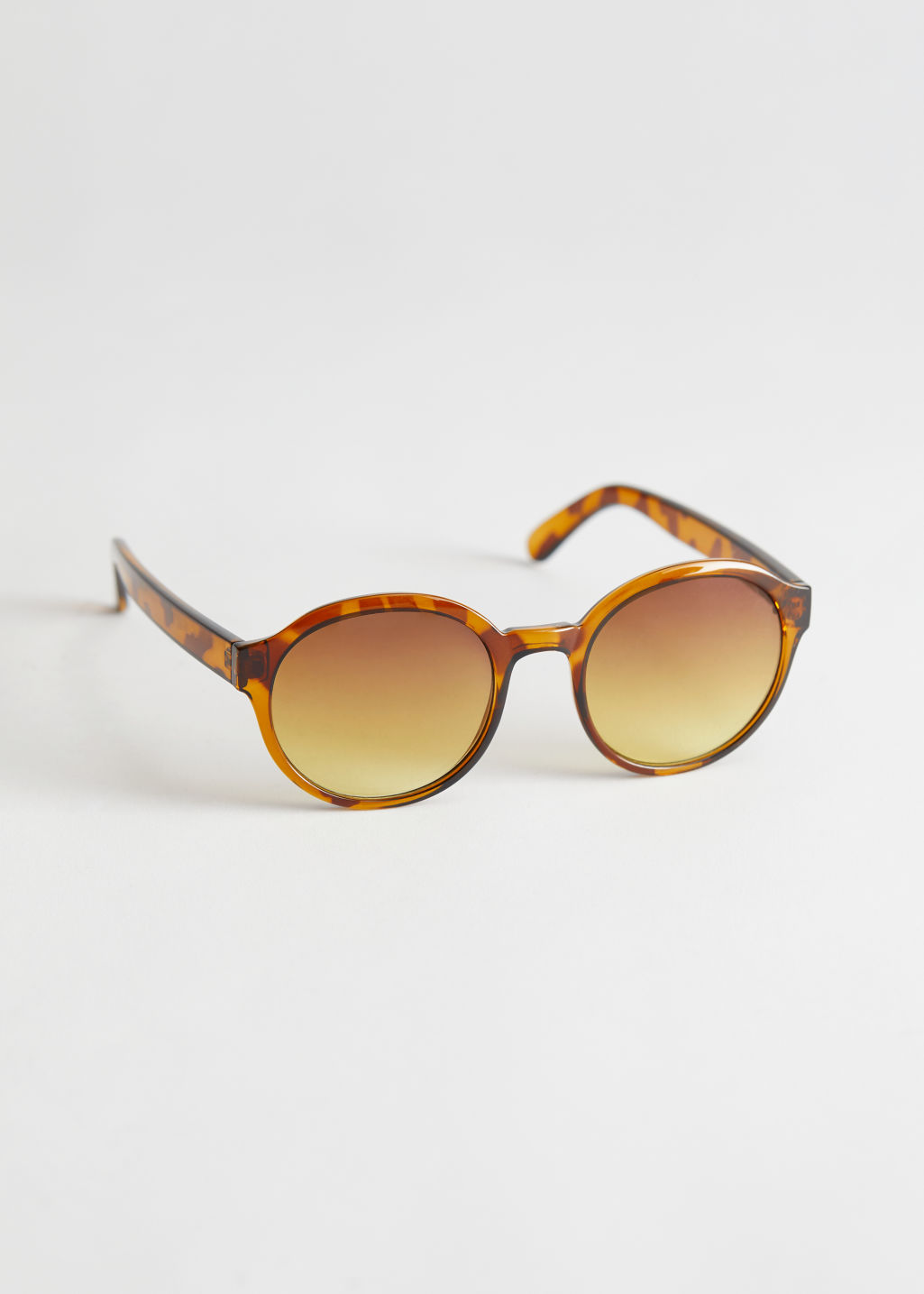 Round Frame Sunglasses - Leopard - Sunglasses - & Other Stories