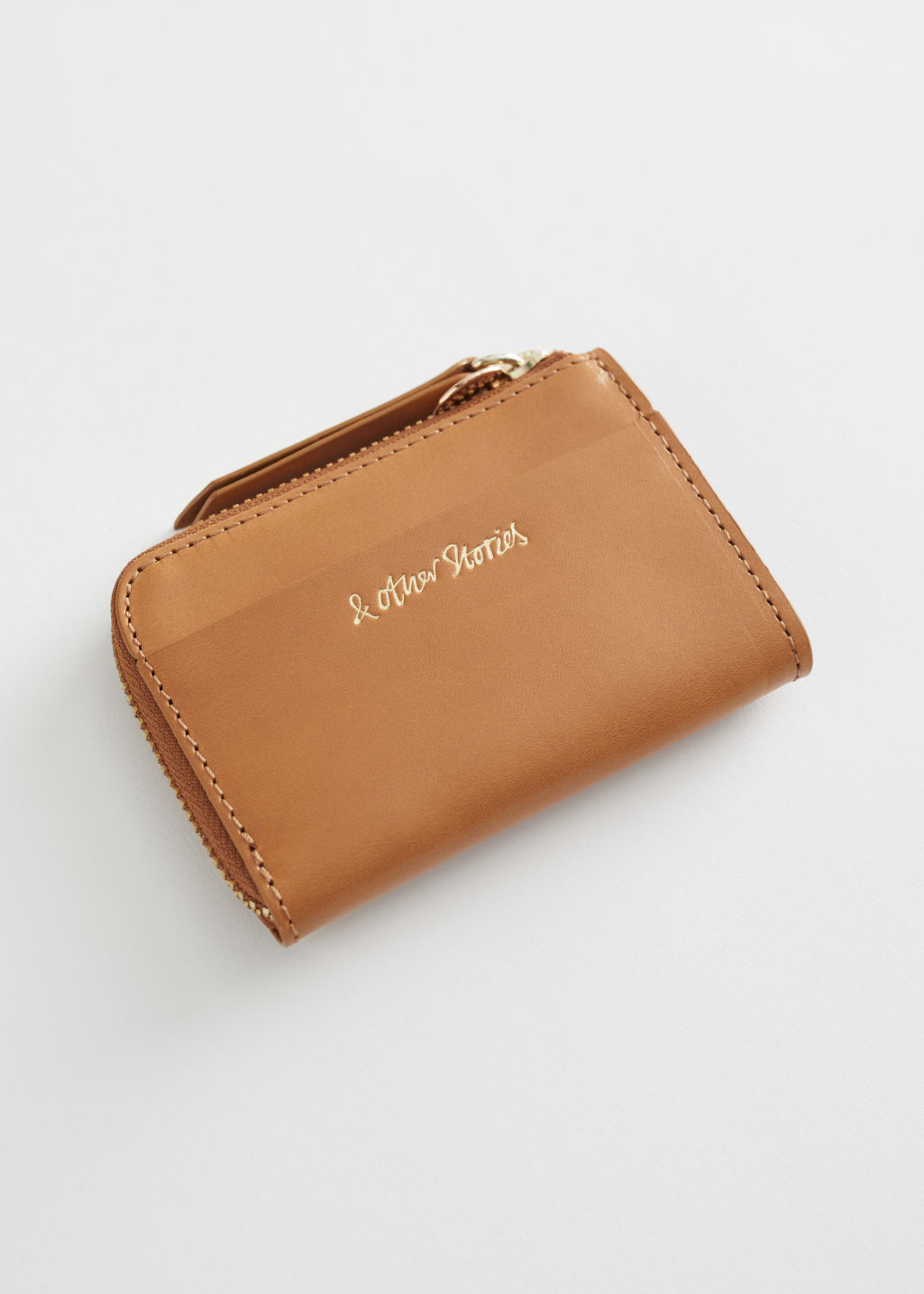 Charm Mini Wallet - Light Brown - Wallets - & Other Stories