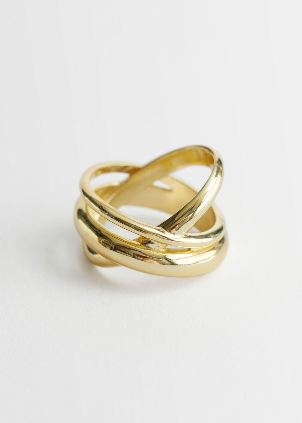Multi Criss Cross Ring - Gold - Rings - & Other Stories