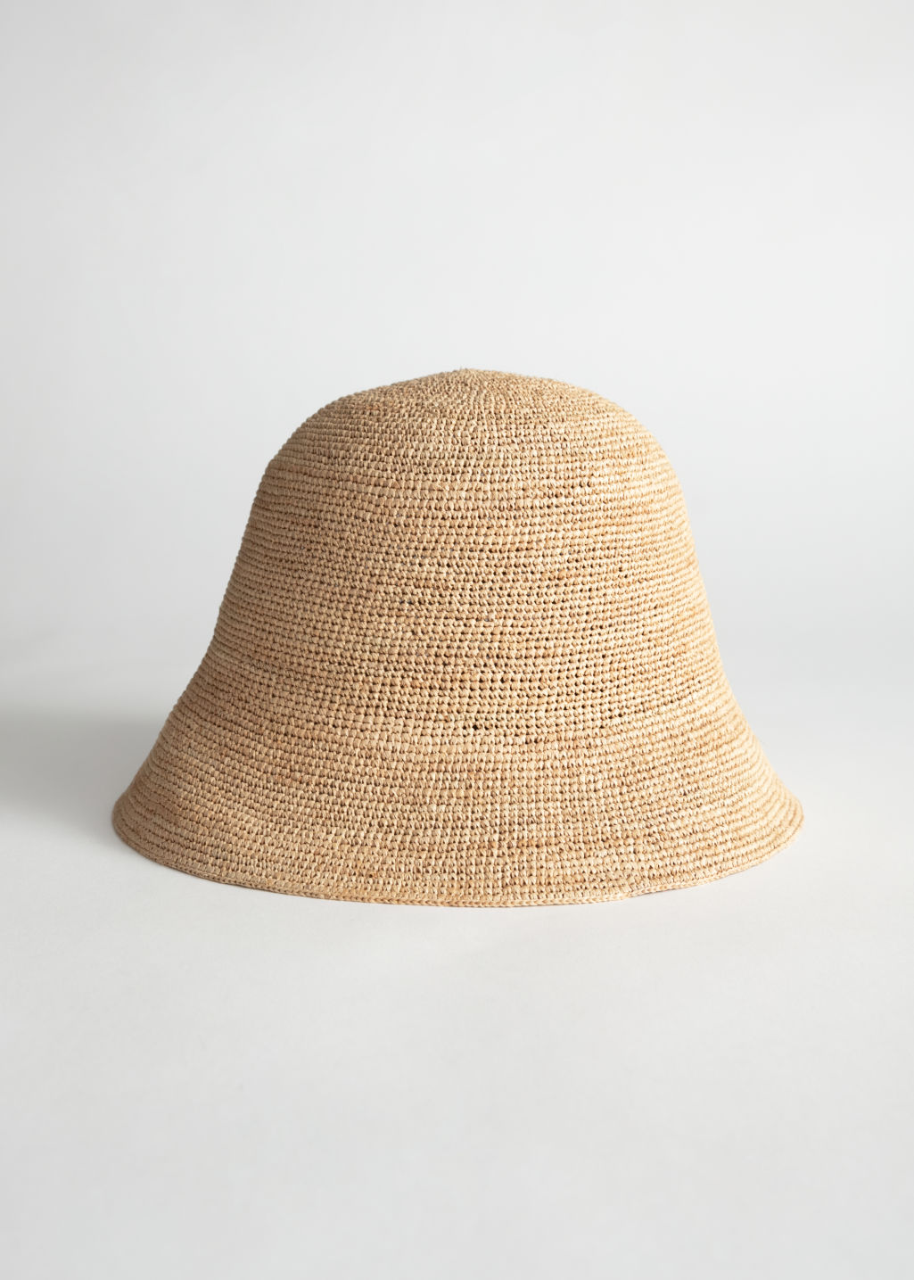 Straw Bucket Hat - Beige - Hats - & Other Stories - Click Image to Close