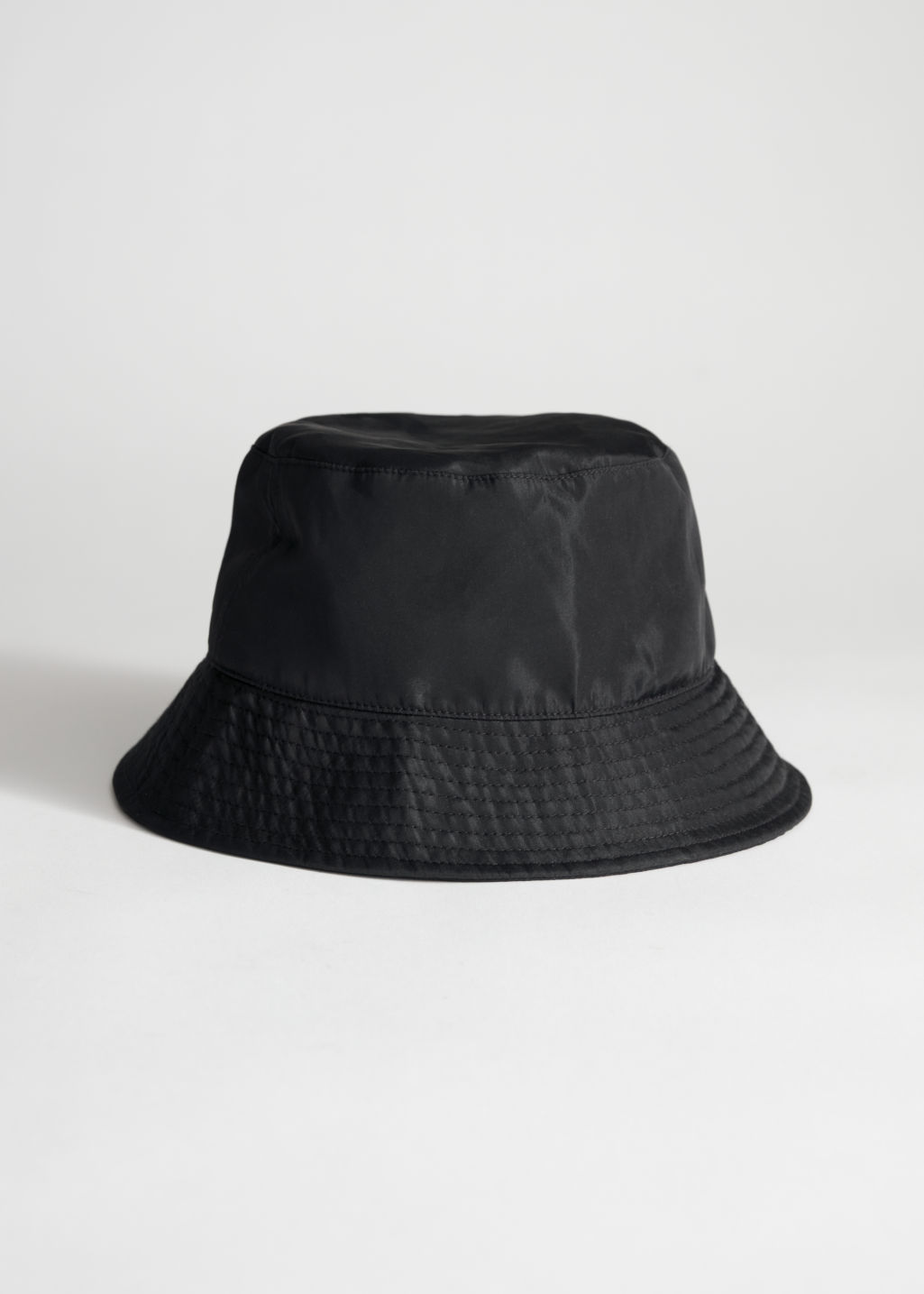 Nylon Bucket Hat - Black - Hats - & Other Stories - Click Image to Close