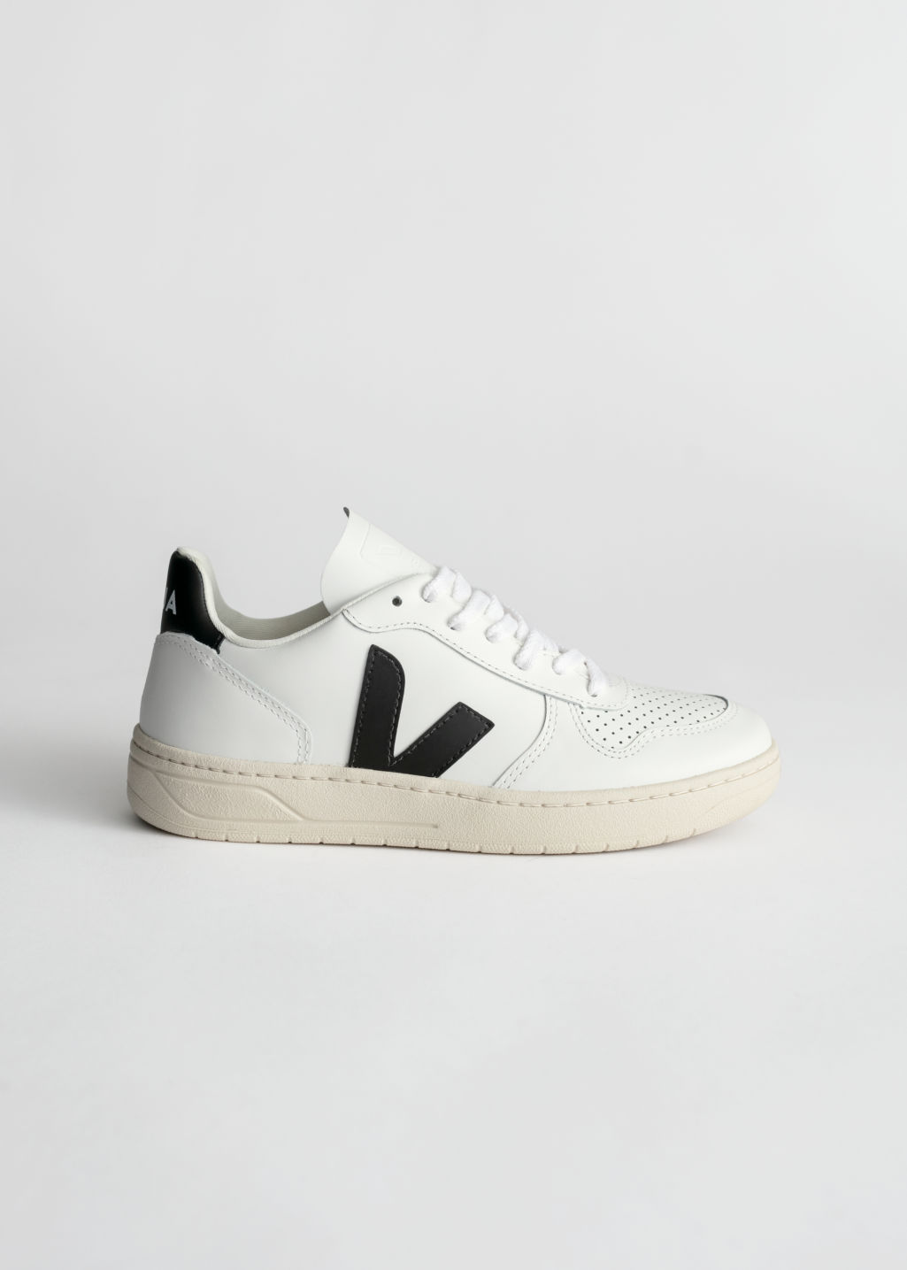 Veja V-10 Sneakers - Red, White, Grey - Veja - & Other Stories - Click Image to Close