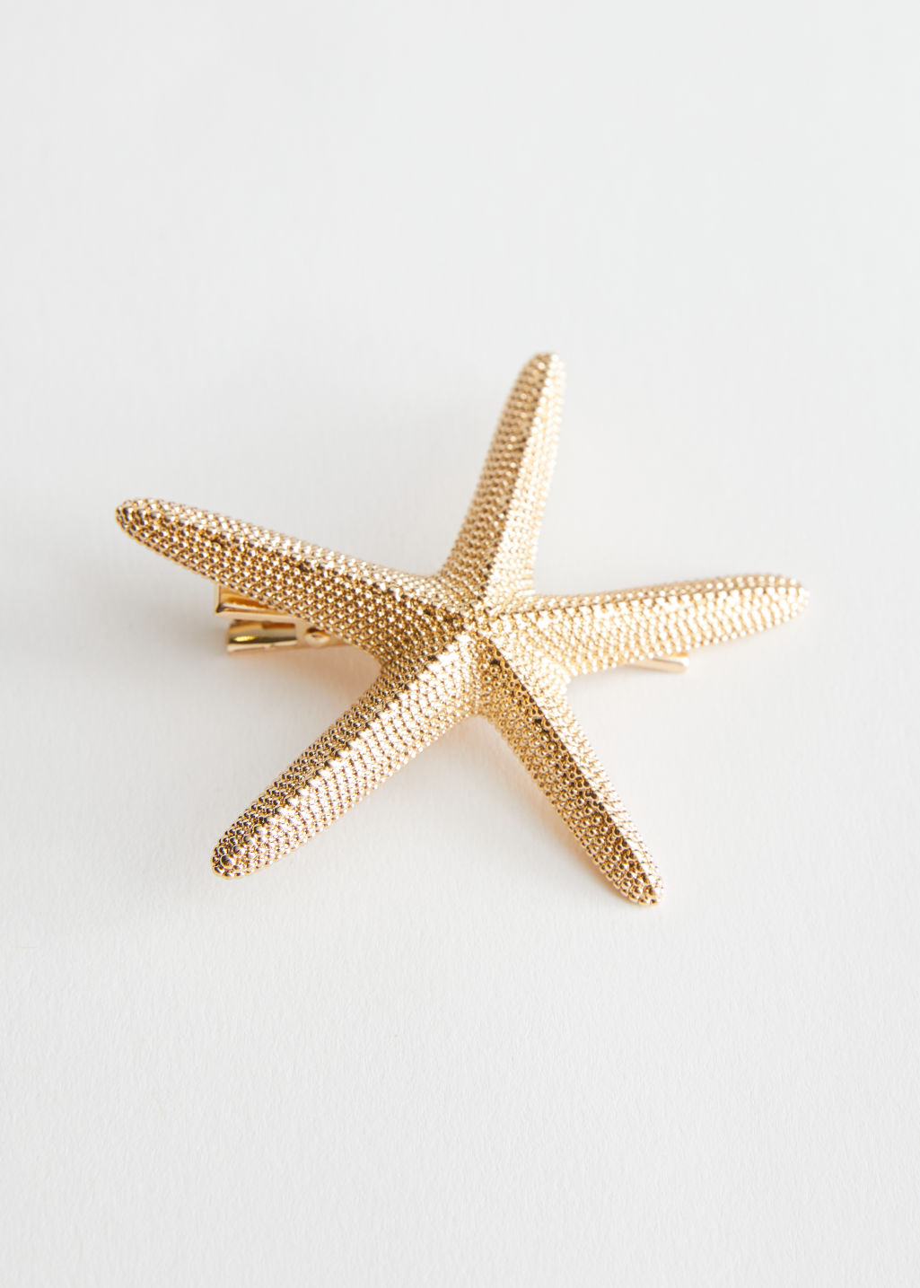 Starfish Hair Clip - Gold - Hairaccessories - & Other Stories - Click Image to Close