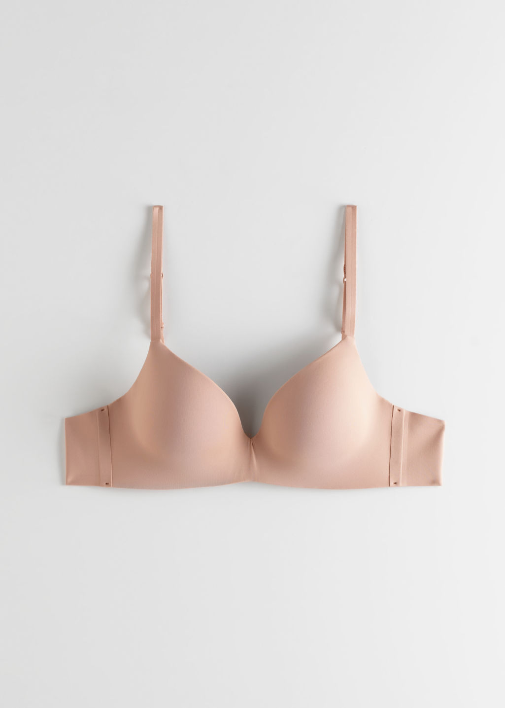 Seamless Padded Bra - Beige - Softbras - & Other Stories - Click Image to Close