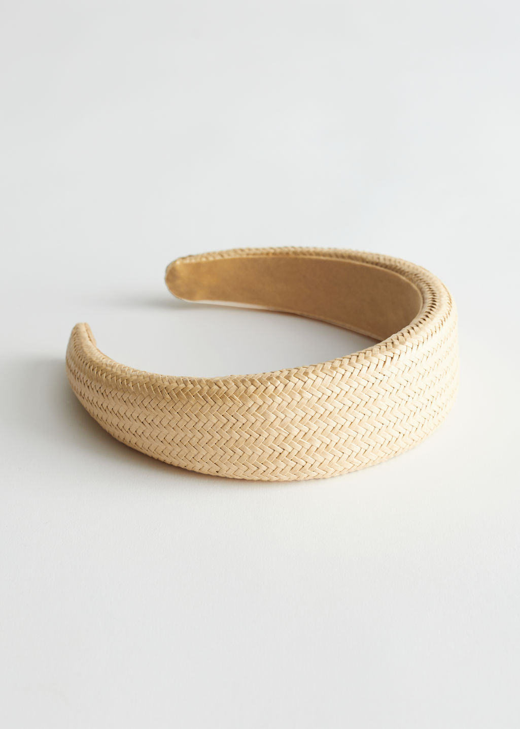 Woven Straw Alice Headband - Natural Straw - Hairaccessories - & Other Stories - Click Image to Close