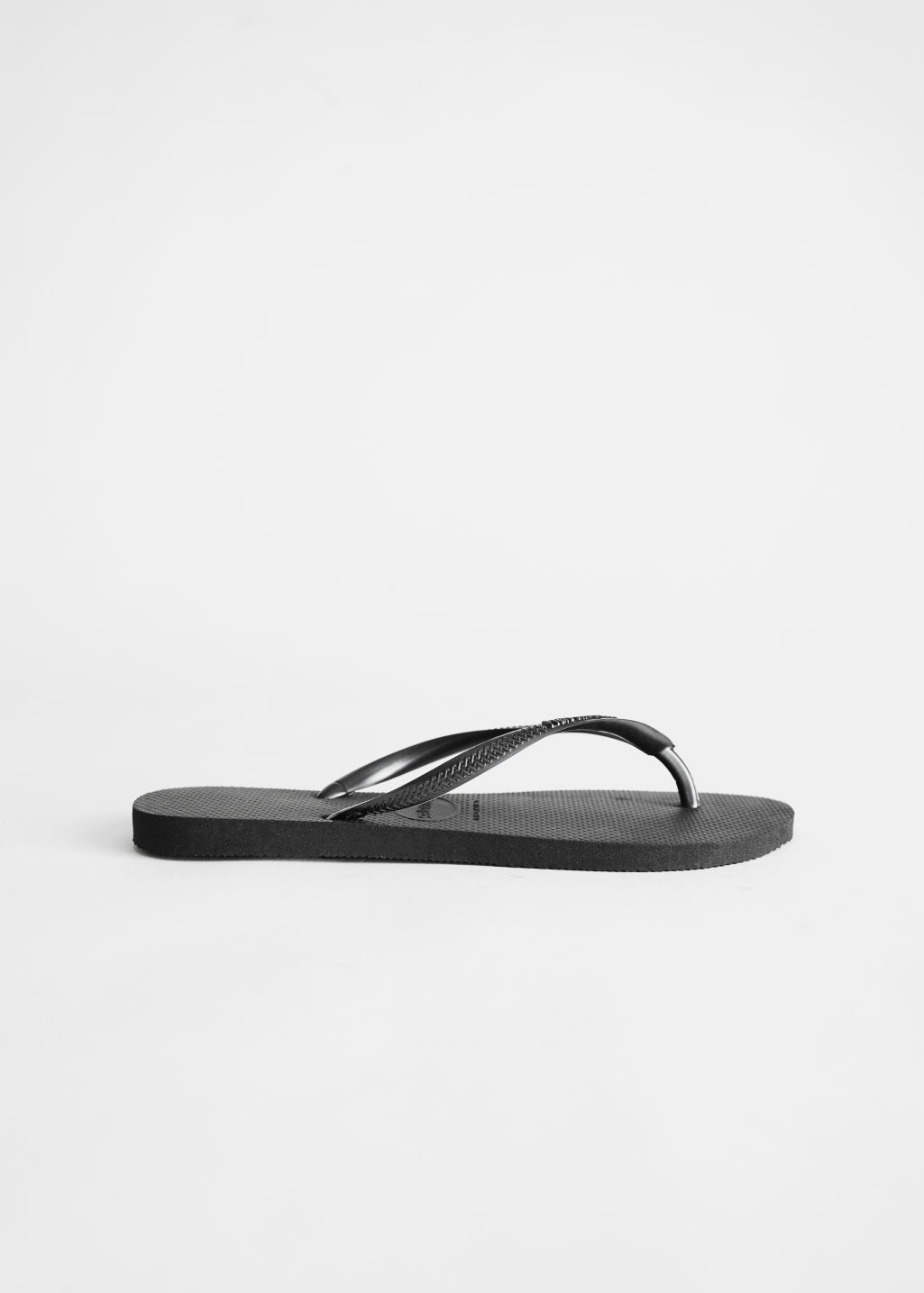 Havaianas Flip Flops - Black - Flat sandals - & Other Stories - Click Image to Close