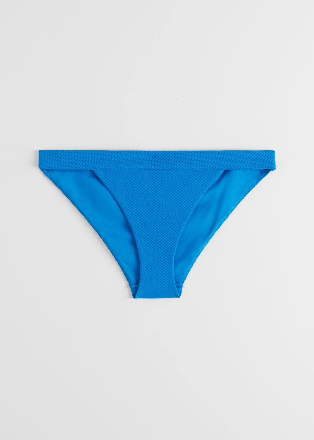 Jacquard Bikini Briefs - Blue - Bottoms - & Other Stories - Click Image to Close