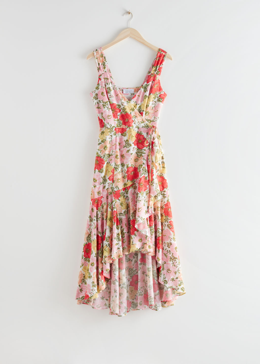 Sleeveless Midi Wrap Dress - Floral Print - Midi dresses - & Other Stories - Click Image to Close
