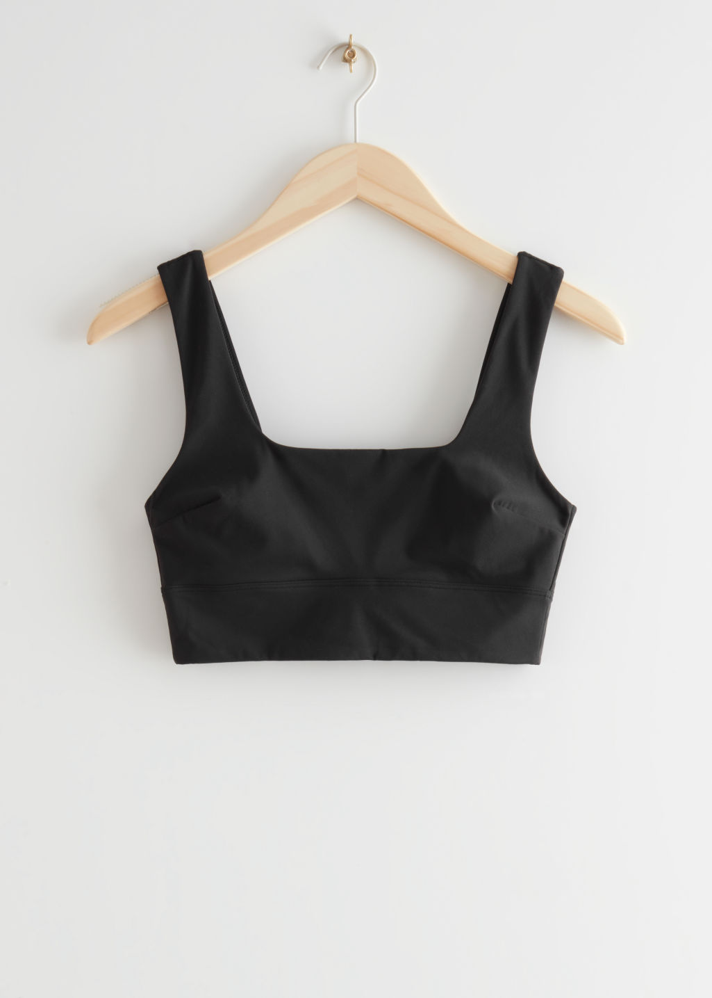 Quick-Dry Yoga Bra - Black - Softbras - & Other Stories - Click Image to Close