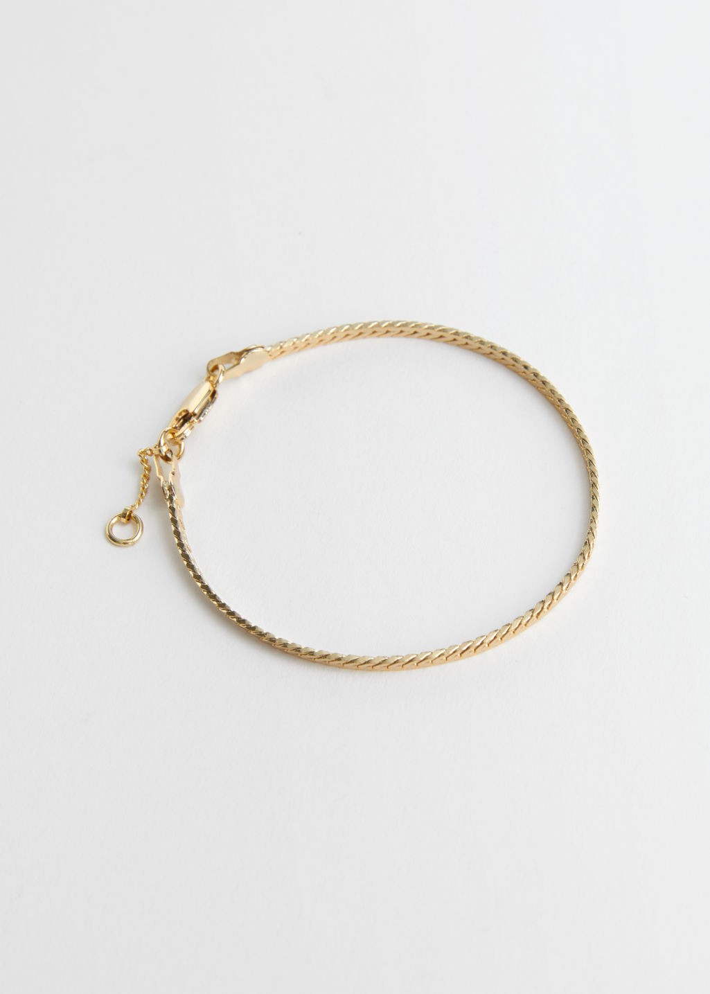 Snake Chain Bracelet - Gold - Bracelets - & Other Stories - Click Image to Close